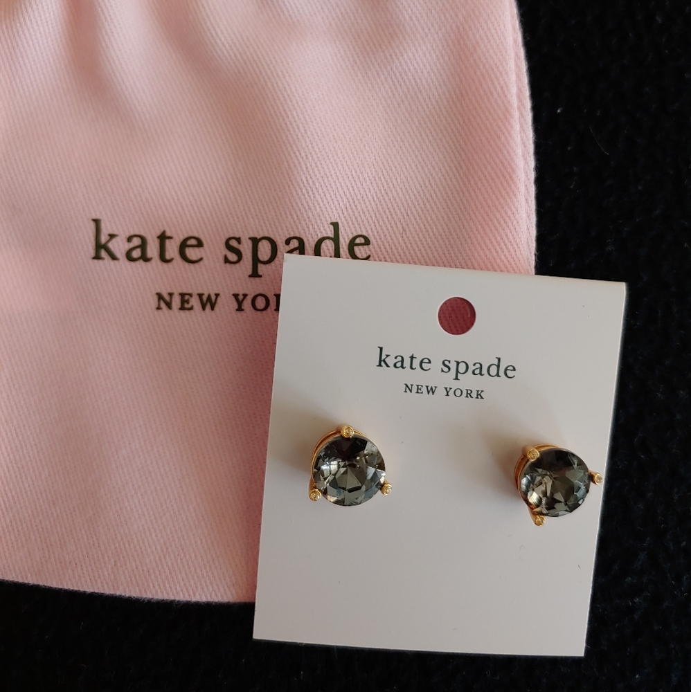 Kate Spade Black studs